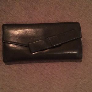 Banana Republic Black Bow Wallet